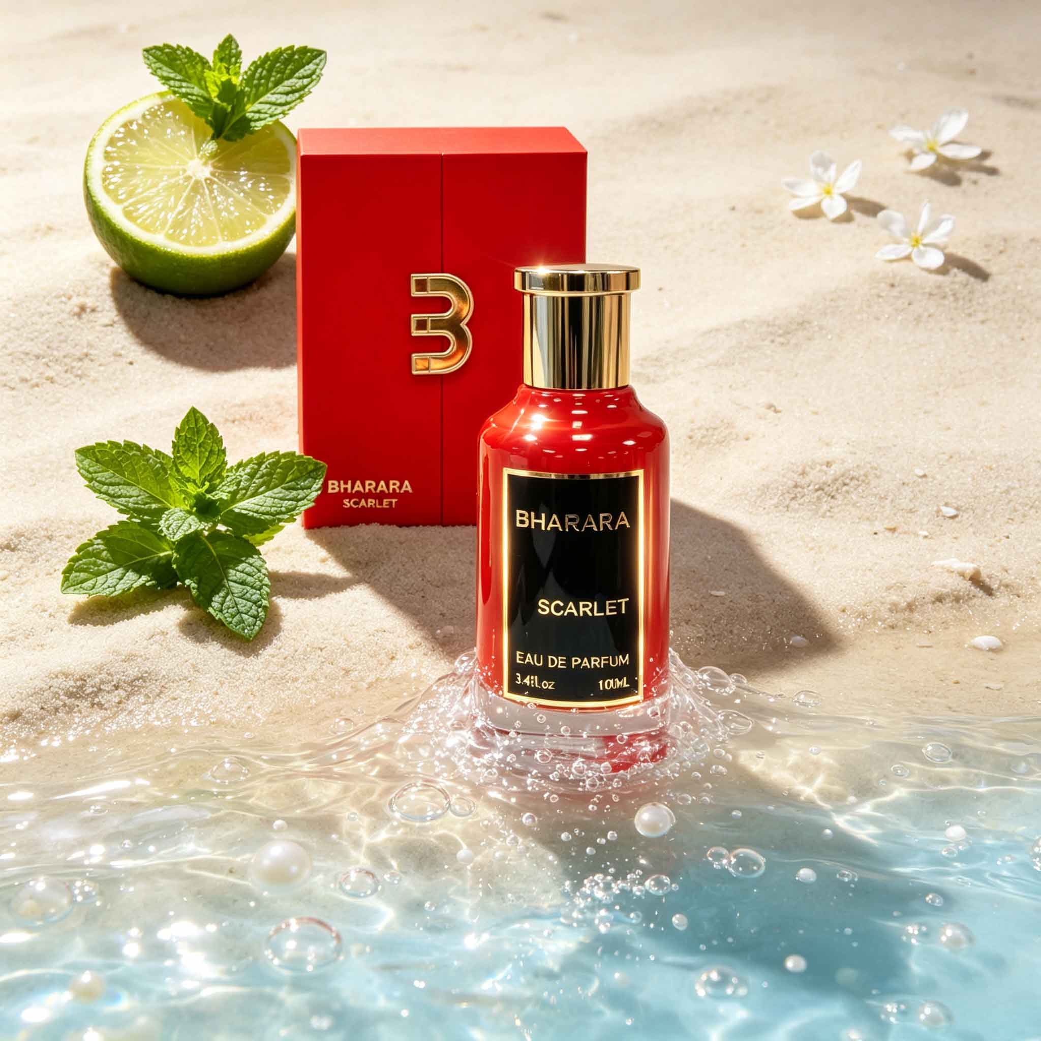 Men'S Luxury Formal Wear - Bharara Scarlet Eau De Parfum: Fragranza