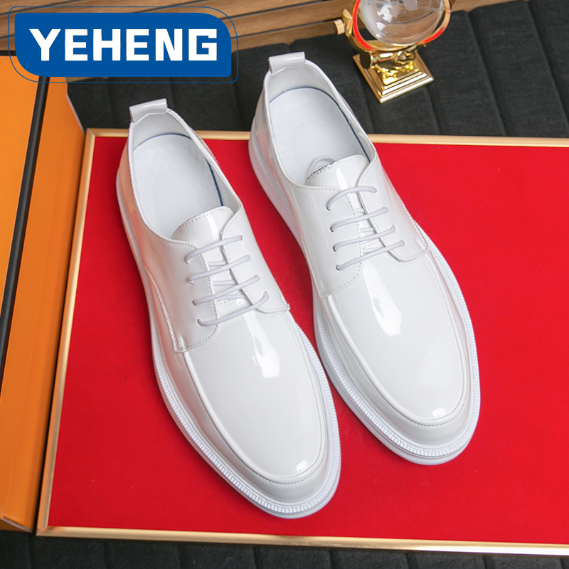 Men'S Luxury Formal Wear - Scarpe classiche da ufficio bianche da