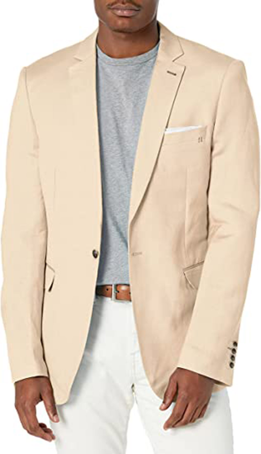 Khaki Formal Wear Men - Blazer kaki su misura Abiti da