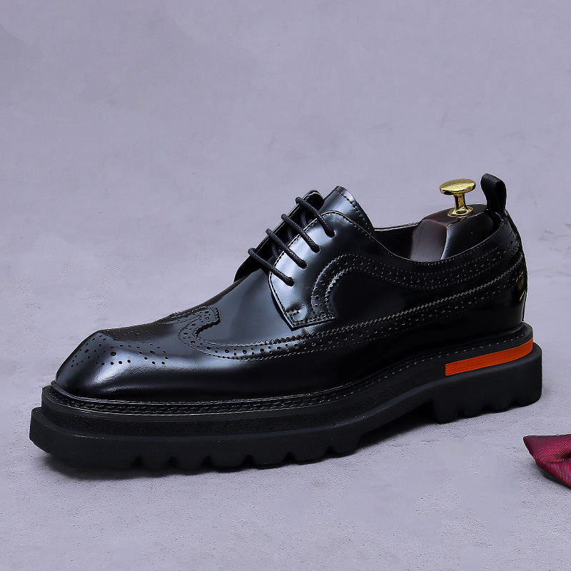 Men'S Luxury Formal Wear - Scarpe Oxford Brogue da uomo con