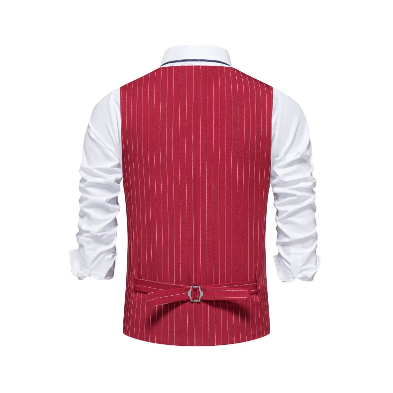 2026 Nuovo gilet da uomo a rig - Khaki Formal Wear Men recensione e prezzo