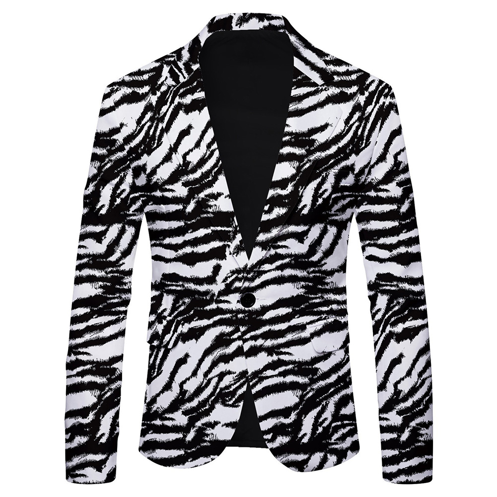 Blazer stampato alla moda da u - Mens Formal Look recensione e prezzo