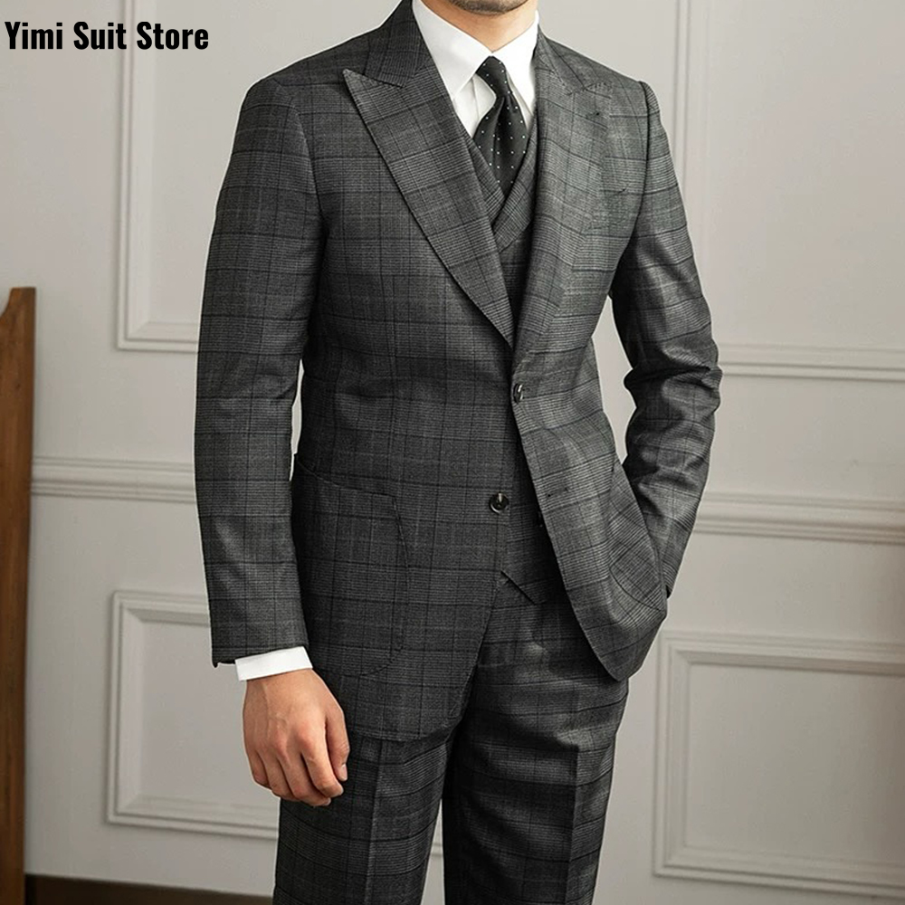 YiMinpwp Abito da uomo 3 pezzi - Men Formal Wear Modern recensione e prezzo