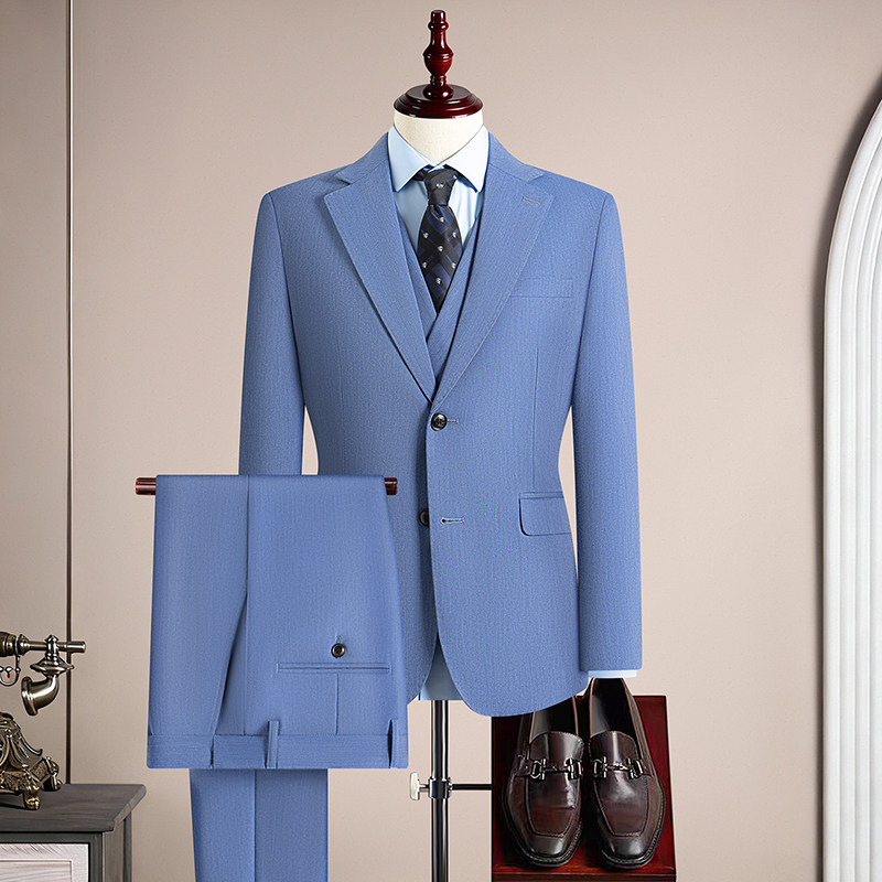 Completo da Uomo Slim Fit in 3 - Khaki Formal Wear Men recensione e prezzo
