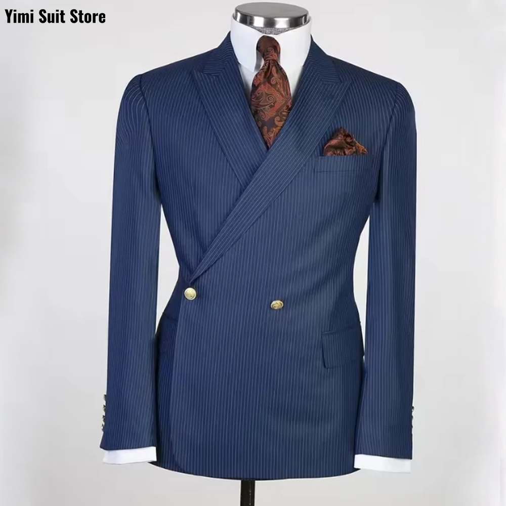 Abiti da uomo gessati 2 pezzi  - Men Formal Wear Modern recensione e prezzo