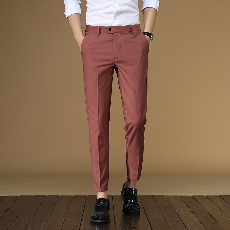 Pantaloni da abito estivi da u - Khaki Formal Wear Men recensione e prezzo