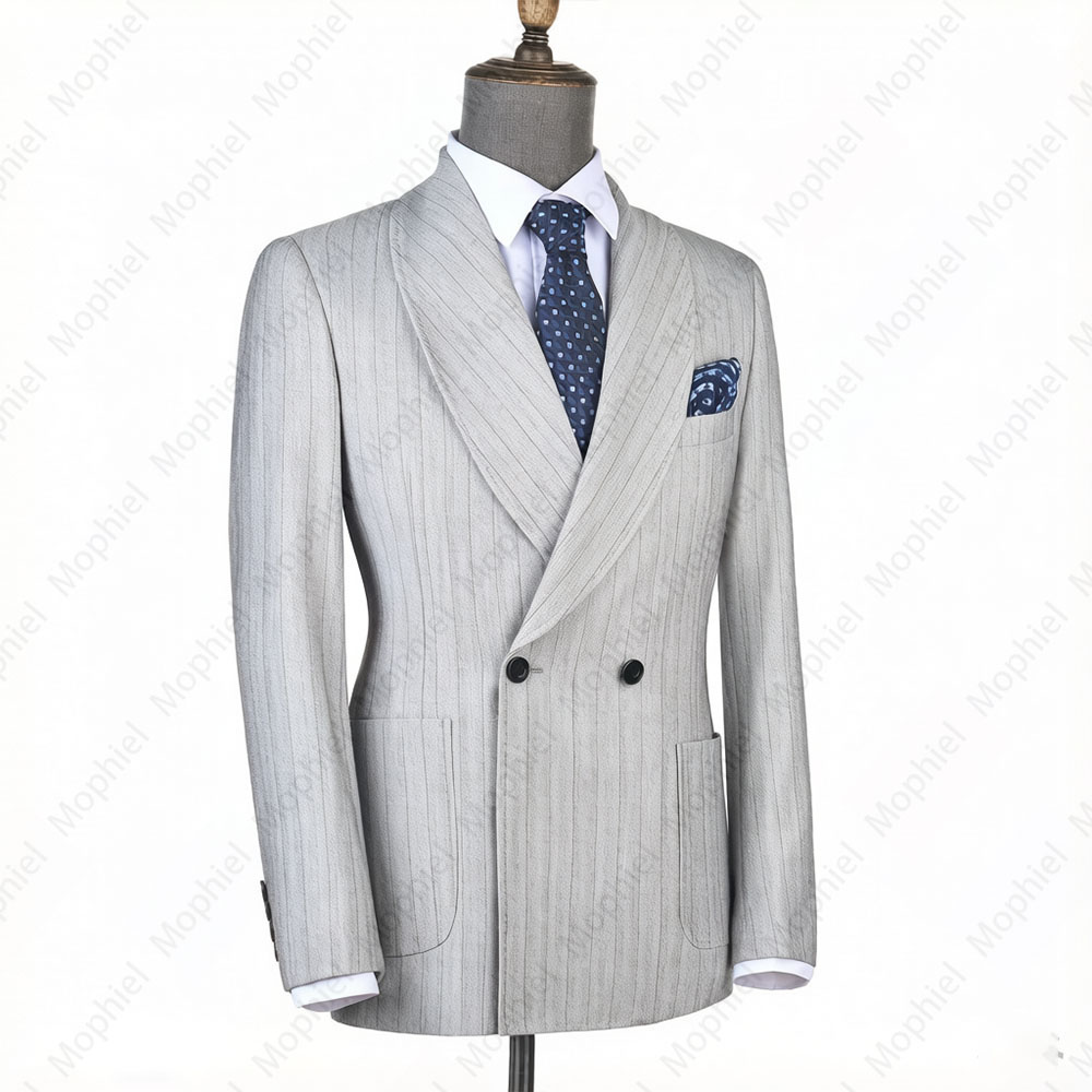 Abito da Uomo Mophiel Grigio C - Men Formal Wear Wedding recensione e prezzo