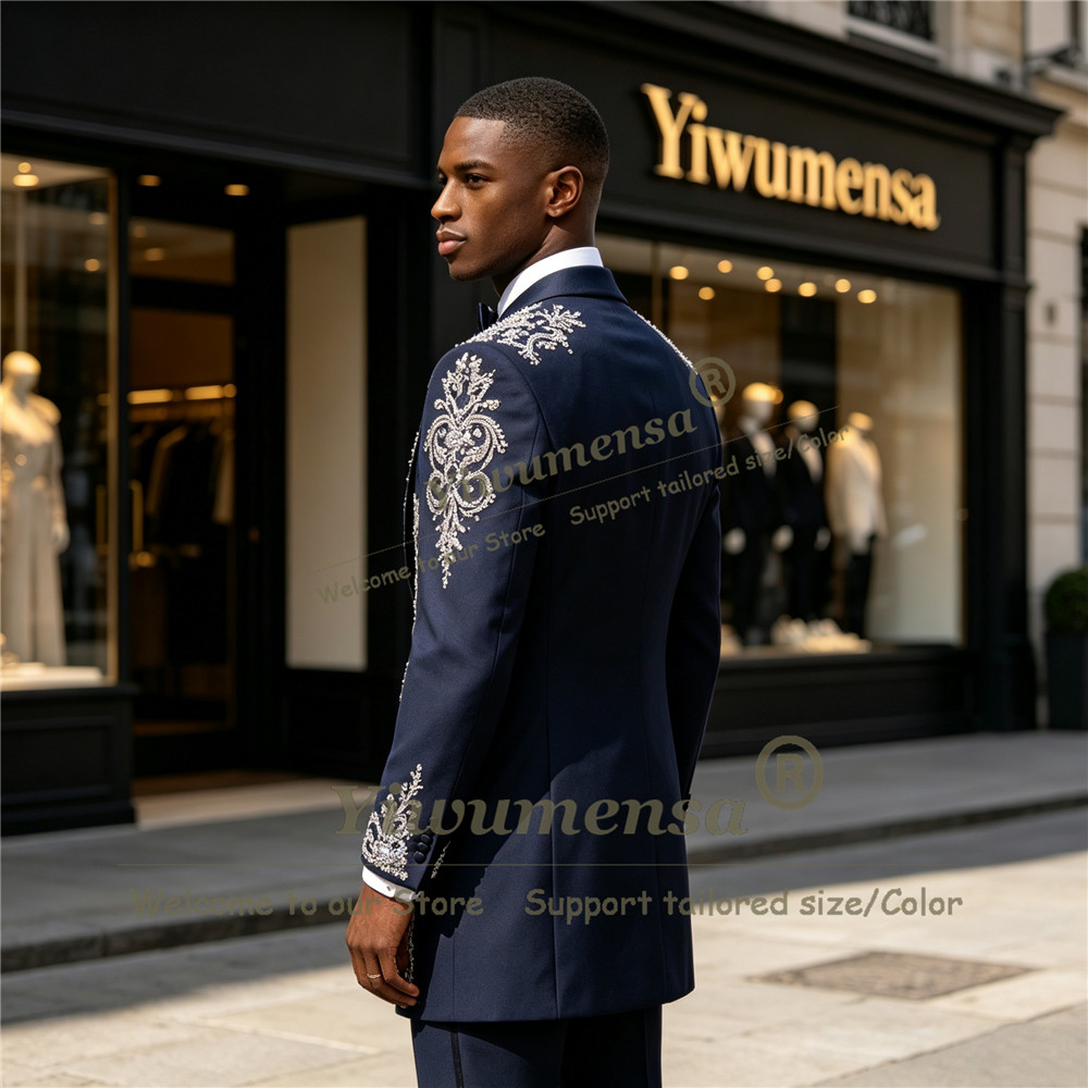 Abito da Uomo con Perline di C - Men Formal Wear Wedding recensione e prezzo
