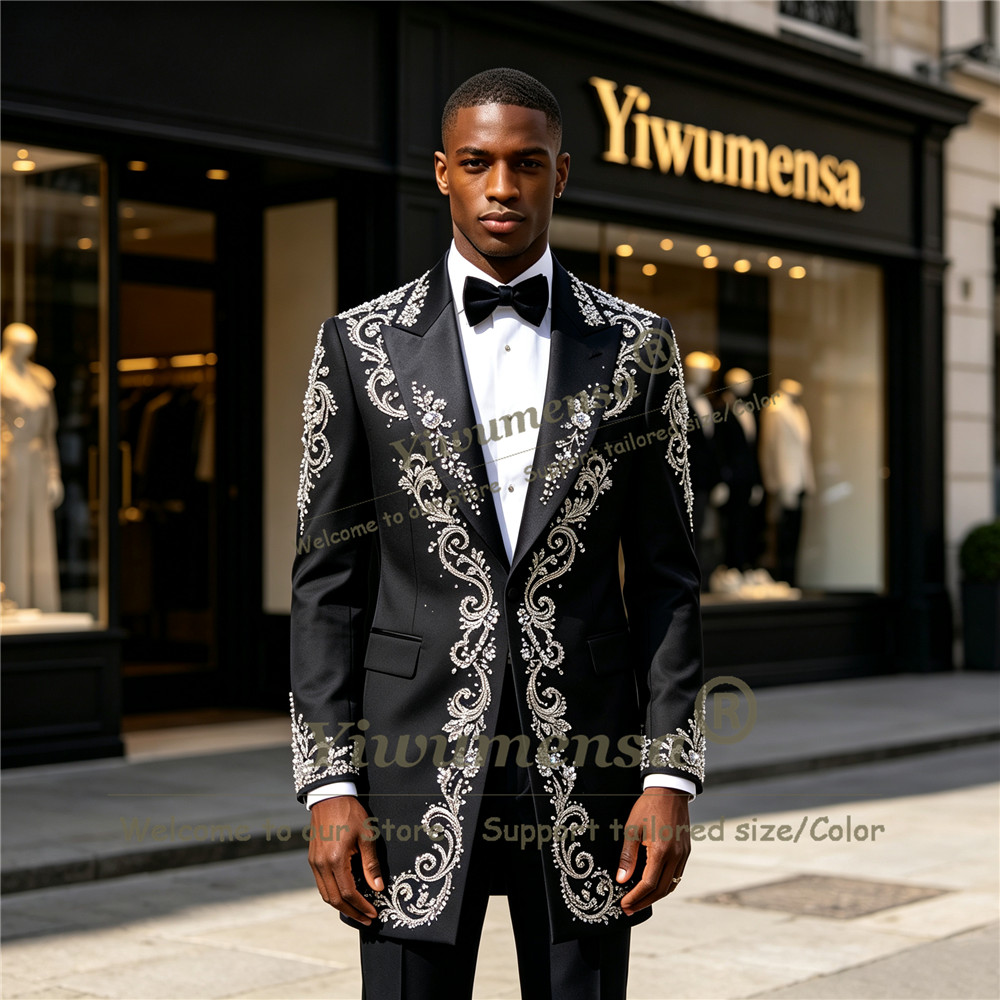 Abito da Uomo con Perline di C - Men Formal Wear Wedding recensione e prezzo