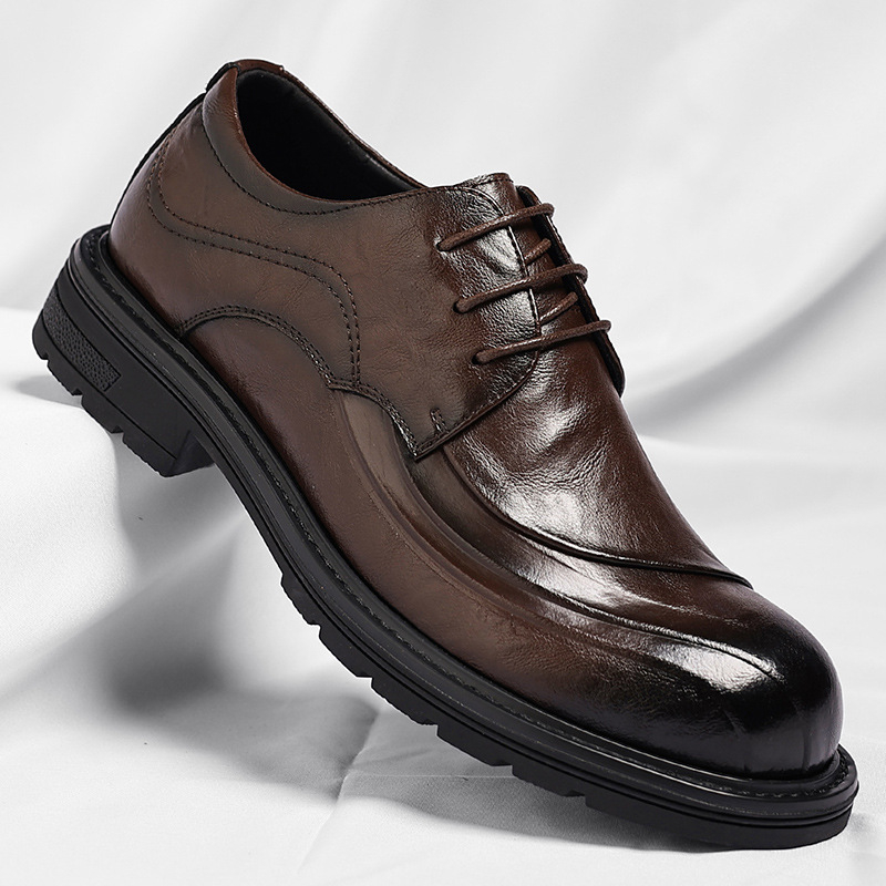 Scarpe stringate in vera pelle - Men Formal Wear Wedding recensione e prezzo