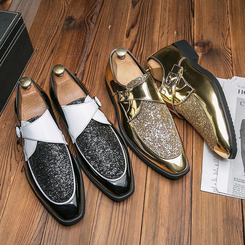 Scarpe in pelle da uomo di lus - Men'S Luxury Formal Wear recensione e prezzo