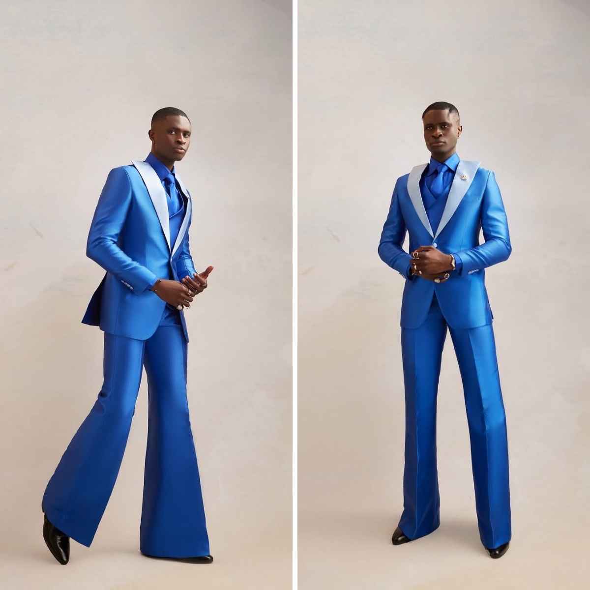 Abito da uomo in raso Set 3 pe - Men Formal Wear Modern recensione e prezzo