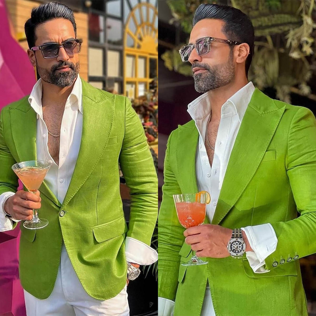 Elegante smoking verde da spos - Men Formal Wear Modern recensione e prezzo
