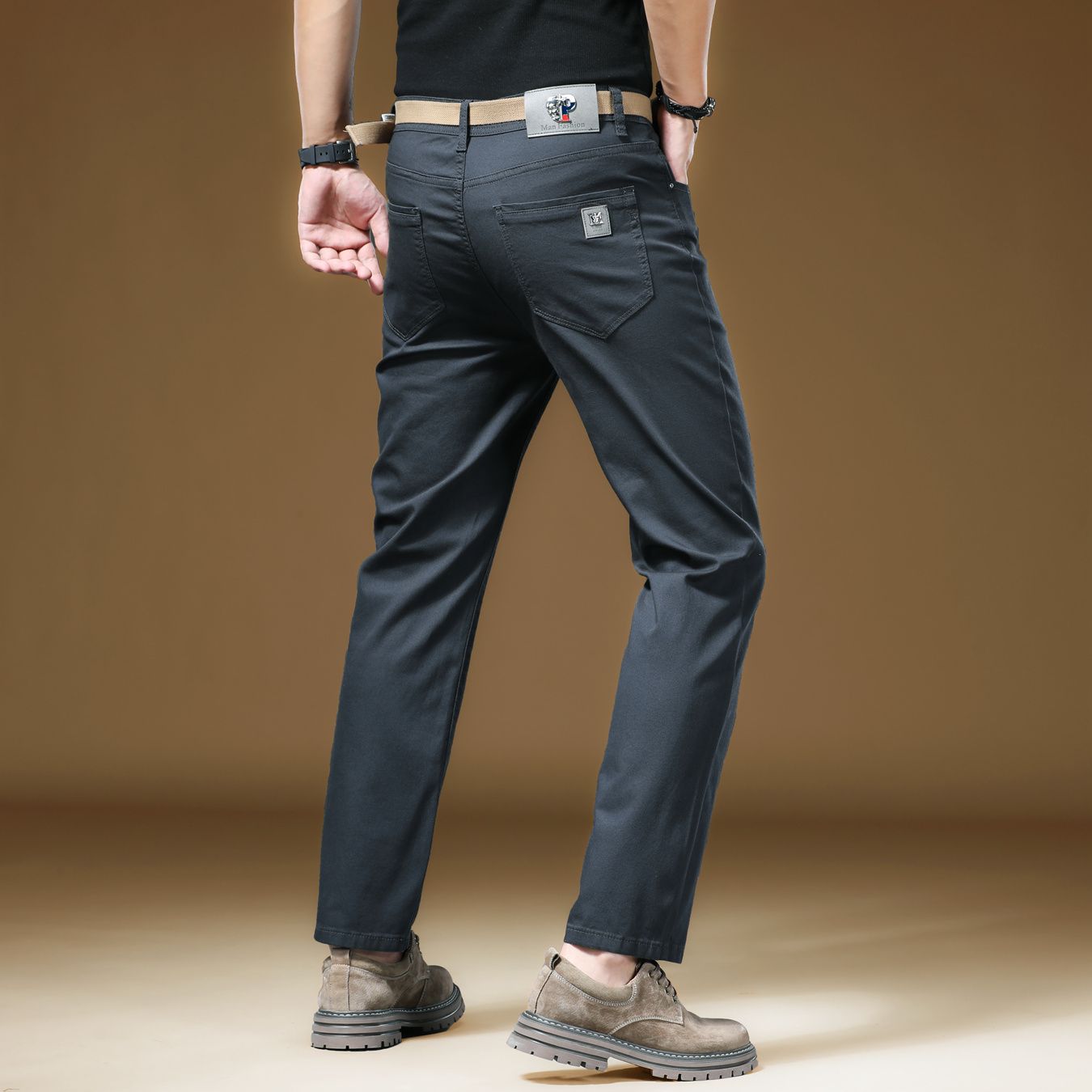 Novità: Pantaloni da Uomo di Q - Khaki Formal Wear Men recensione e prezzo