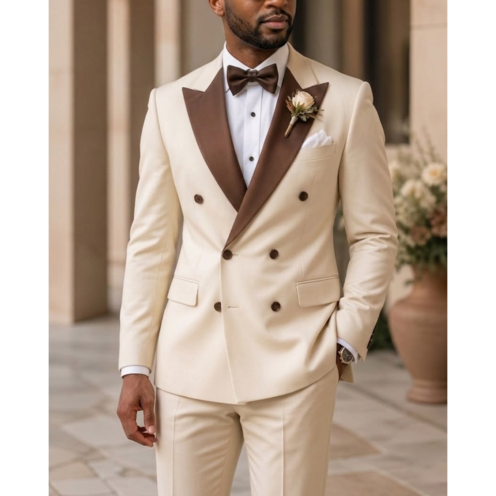 Abito da uomo doppiopetto con  - Men Formal Wear Modern recensione e prezzo